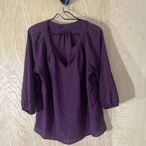 Maurices Deep Purple Blouse